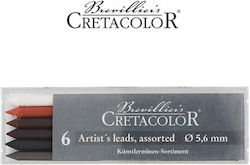 Cretacolor 6 Mine Artistice Asortate S 5,6mm