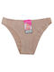 Damen Slip Beige