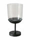Boltze Candle Holder suitable for Tealights Metal in Black Color 30.5cm 1pcs
