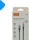 VFAN 3.5mm zu Lightning Kabel Schwarz 1m