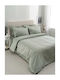Vesta Home Σετ Σεντόνια Υπέρδιπλα 240x270εκ. Olive (4τμχ)