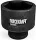 Forcekraft Căpăcel Pneumatic - Pneumatic cu Patrat de Prindere 1/2" Diametru 1/2" / 33 1buc