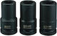 Teng Tools Pneumatic Hexagon Socket Long with Frame Host 3/4" Diameter 3/4" / 36 / 90