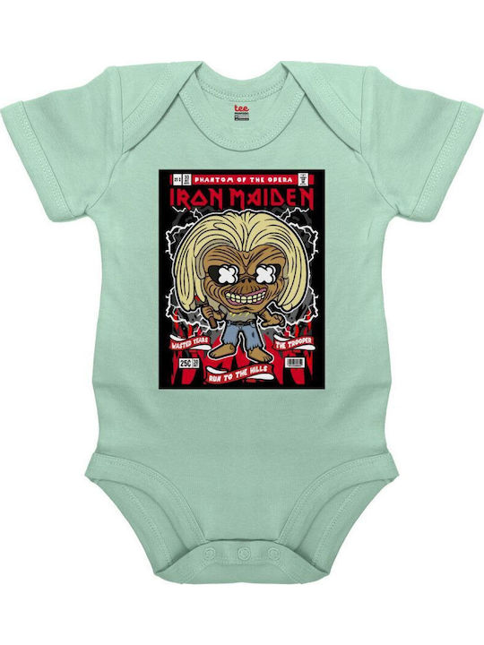 Koupakoupa Iron Maiden (eddie) Kurzärmelig Mint