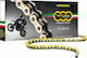 Regina Motorradketten & Ritzel Zse 135zse/1004 Gold 520 X 120 Stück