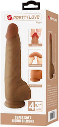 Dildo Ρεαλιστικό Dildo με Βεντούζα Flesh 19cm