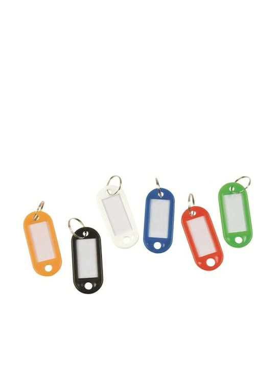 Q-connect Key Labels 58x20mm 240 Pieces Mixed Colors