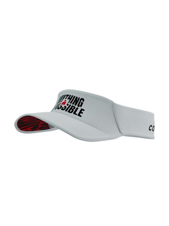 Compressport Ultralight Шапка Visor Бял