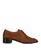 Leder Damen Oxfords in Braun Farbe