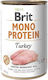 Brit Wet Food Dogs in Cans with Turkey and Meat 400gr