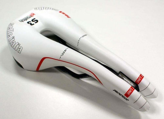 Selle Italia Novus Superflow Albă Șa de Bicicletă
