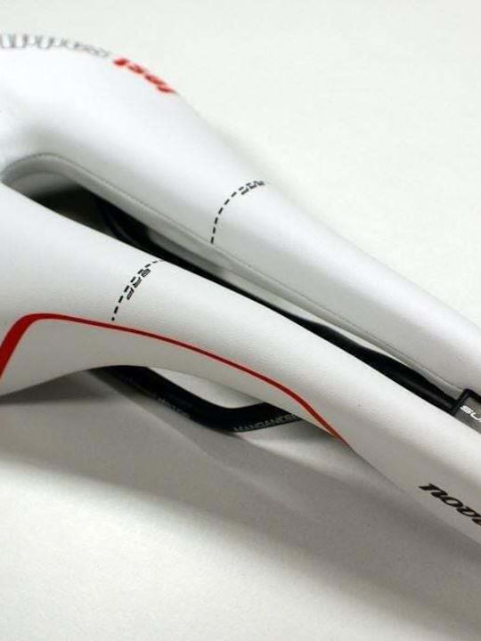 Selle Italia Novus Superflow Σέλα Ποδηλάτου Λευκή