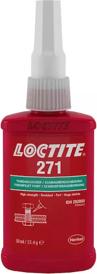 Loctite 0605-ΚL271-50 Κόλλα Σπειρωμάτων Κόκκινη 50ml