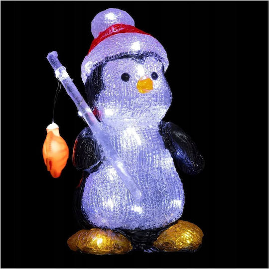 Fééric Lights and Christmas Christmas Decoration Fééric Lights Christmas Outdoor Light Decoration Acrylic Penguin 30 Led 14131728 3560233777898