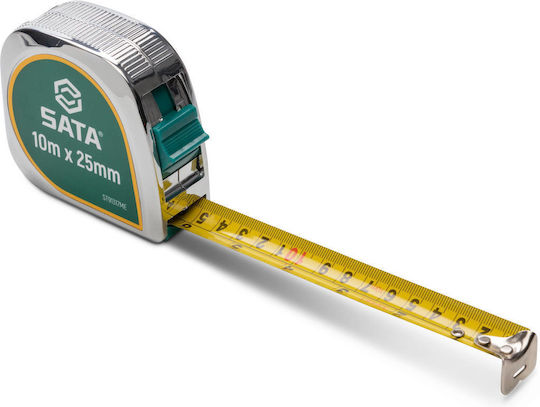 Sata Tape Measure with Auto-Rewind 10m