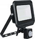 Orion Waterproof LED Flood Light 10W Natural White 4000K with Motion Sensor IP44