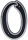 Blastic House Number 0 150mm Black