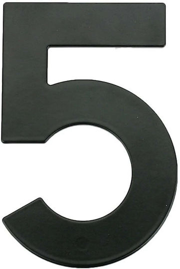 House Number 5 Mb-5 145mm Black
