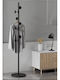 Etoile Cuiere de podea Metal Negru 170cm