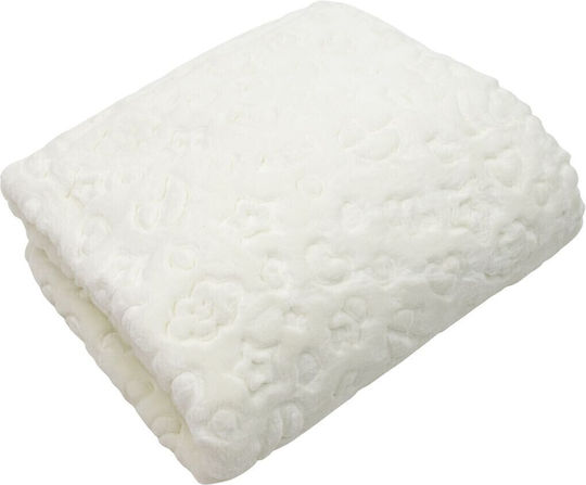 Kamtex Baby Одеяло Велур Бежов 100x120см.