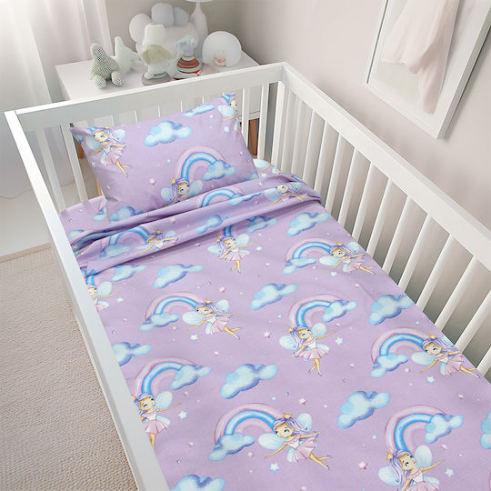 Lino Home Beige Fitted Baby Sheets 120x180cm