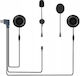 EJEAS Q8 Intercom Μονή Ενδοεπικοινωνία για Κράνος Μηχανής