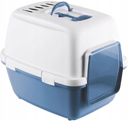 vidaXL Cat Toilet Closed White L58 x W45 x H48cm