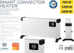 Platinet Θερμοπομπός Δαπέδου 2000W με WiFi Λευκός Platinet Θερμοπομπός Δαπέδου 2000W με WiFi Λευκός