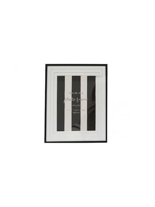 Atmosphera Wooden Photo Frame with Black Frame