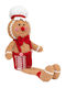 Christmas Plush 14x7x43 A-s Gingerbread Boy 14x7x43
