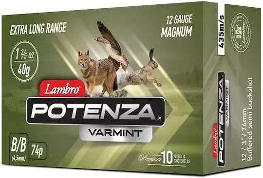 Φυσίγγια Lambro Potenza Varmint Magnum 40 Gr Bb