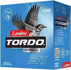 Φυσίγγια Lambro Euromix Tordo 31gr Φυσίγγια Lambro Euromix Tordo 31gr