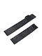 Diloy Straps Metallic Bracelet Black 22mm