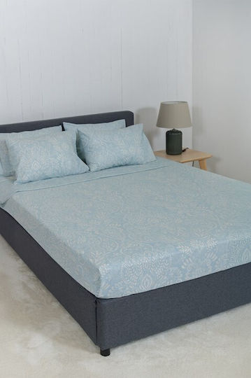 Naf Naf Summit Σετ Υπέρδιπλο 4τμχ 240x270εκ. Atlantic Teal