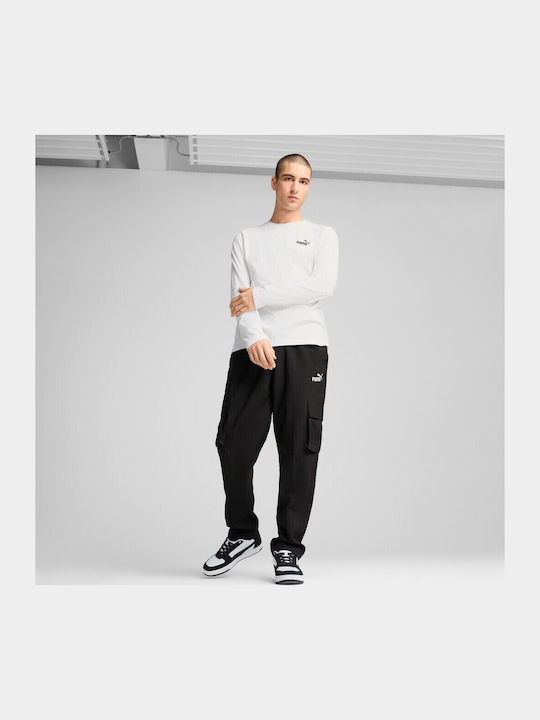 Logo Cargo-Hose Jogginghose Schwarz