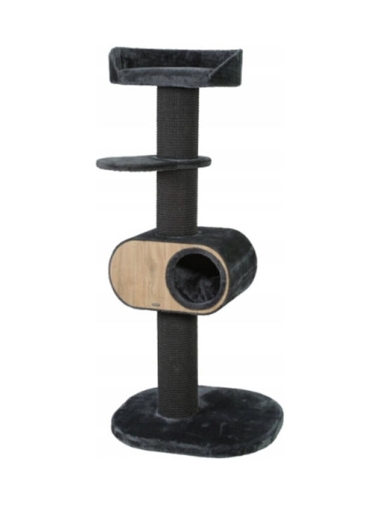Zolux Pisici Stâlp pentru zgâriat pisici Covoraș Negru 62.5x63cm