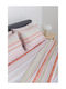 Naf Naf Sheet Sets Queen 240x270cm. Summit Red 4pcs
