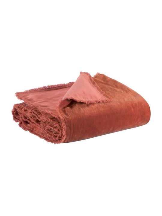Vivaraise Fara Cuvertură King Size Bumbac Sienn...
