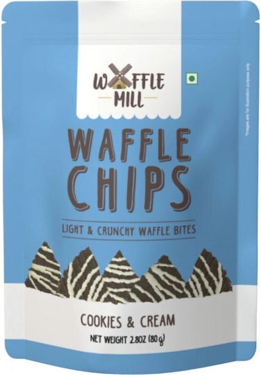 Biscuits Protein Waffle Mill Vaflakia Chips With Topping 1pcs 80gr