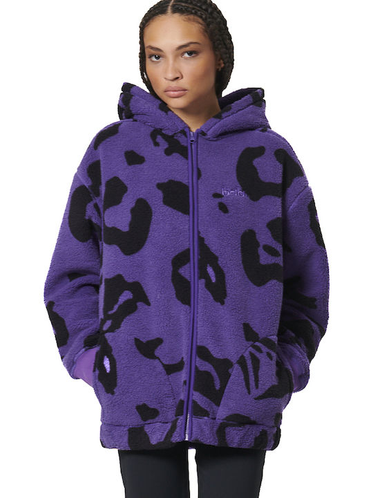 Women's Cardigan with Zipper Black