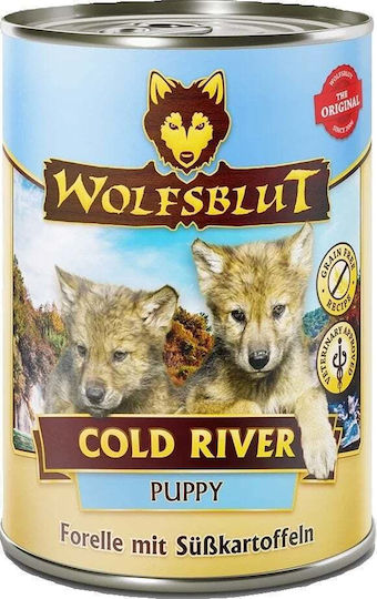 Wolfsblut Wet Food for Puppies in Cans with Potatoes 395gr