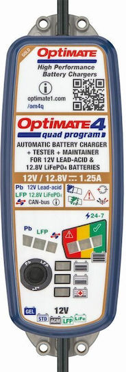 Tecmate OptiMate 4 Încărcător De Motocicletă