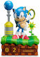 Grupo Erik Ημερήσιο Διαρκές 3D Sonic The Hedghog Μπλε 13x13εκ. 16 εκ.
