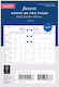 Filofax Monthly Diary Refill 2026 8.1x12cm