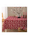 Palamaiki Christmas Tablecloth Runner Fabric Red L140xW45cm.