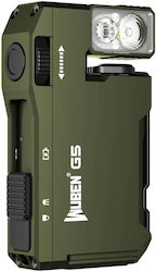 Wuben G5 Edc Led Hand Flashlight 400 Lumens 180° Head With Magnet Military Green Wuben G5 Edc Led Hand Flashlight 400 Lumens 180° Head With Magnet Military Green