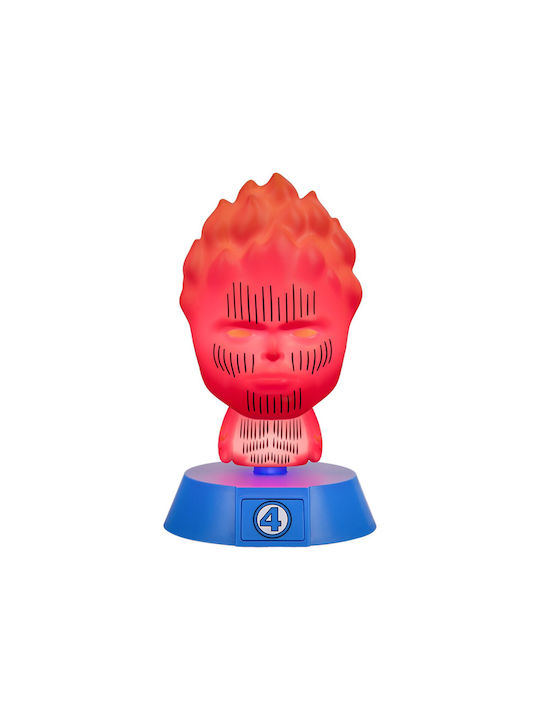 Paladone Icons Marvel Fantastic 4 Human Torch Light Pp14788mu