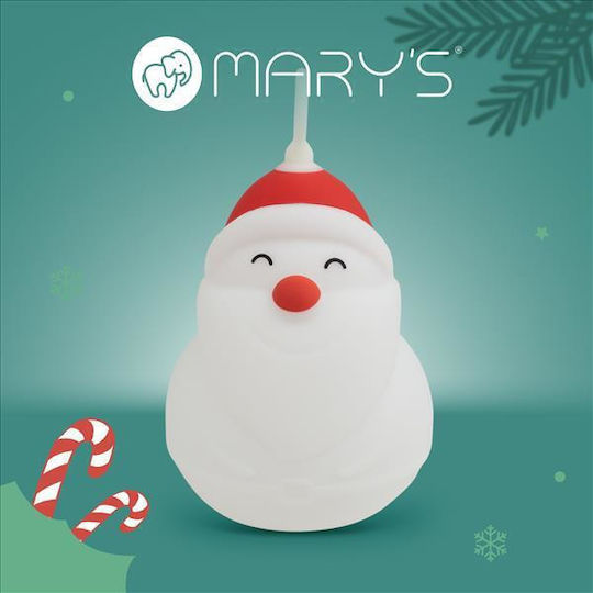 Mary's LED Нощна Лампа Дядо Коледа RGB