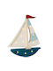 Licht Segelboot Blau