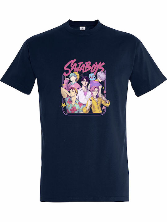 kirikoko Kinder-T-Shirt Navy Kpop Demon Hunters...